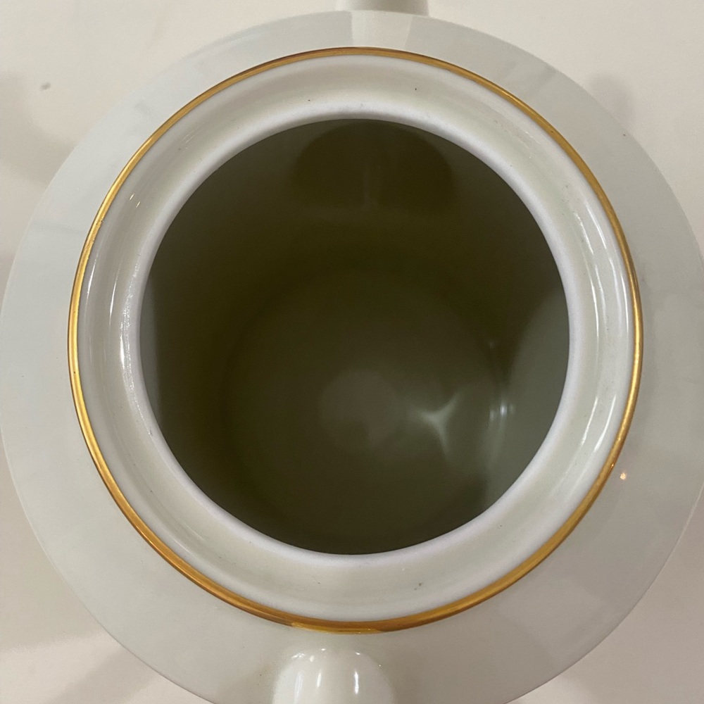 Fitz and Floyd Fine Porcelain Anniston Large Coffee Pot Only No Lid - Picture 3 of 5